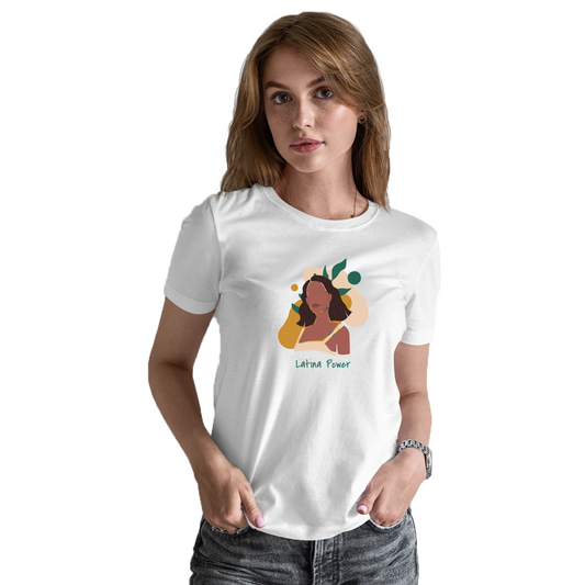 Latina Power Women's T-shirt | White