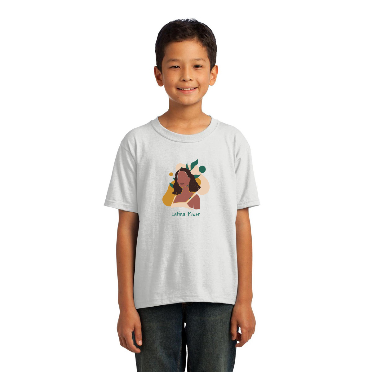 Latina Power Kids T-shirt | White