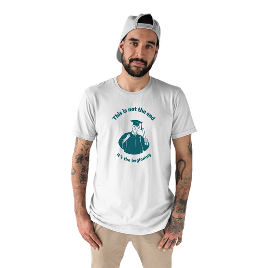 This Is Not The End It's The Beginning Men's T-shirt | White