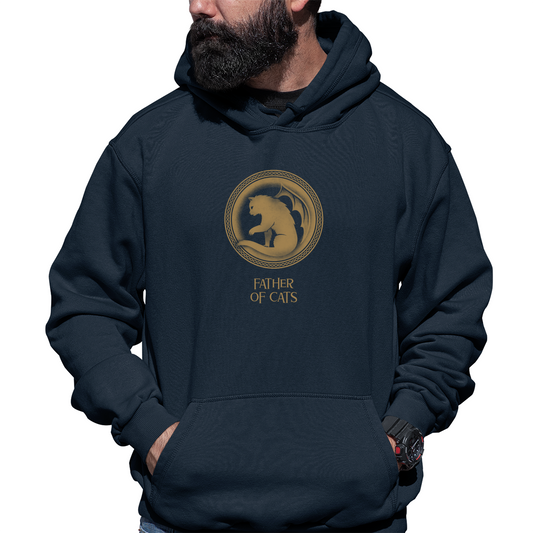 Father of Cats Unisex Hoodie | Navy