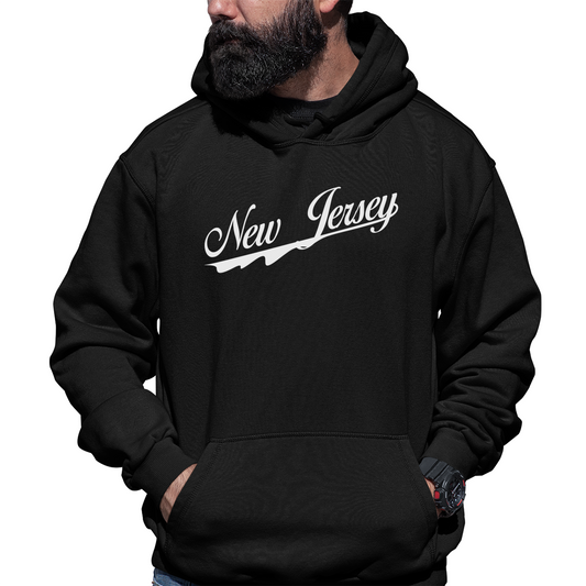 New Jersey Unisex Hoodie | Black