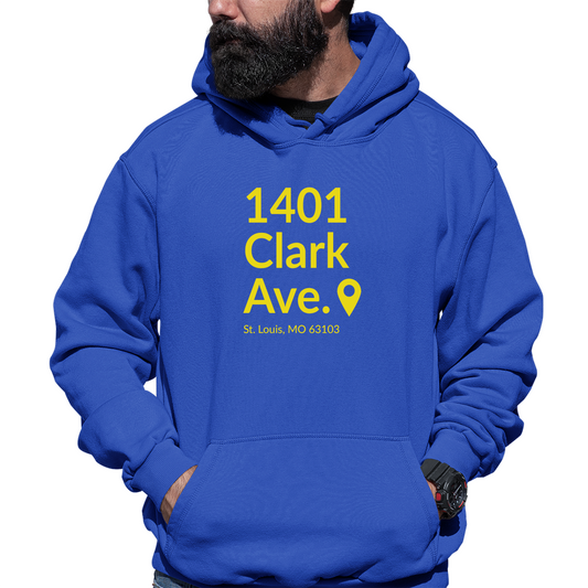 St. Louis Hockey Stadium Unisex Hoodie | Blue