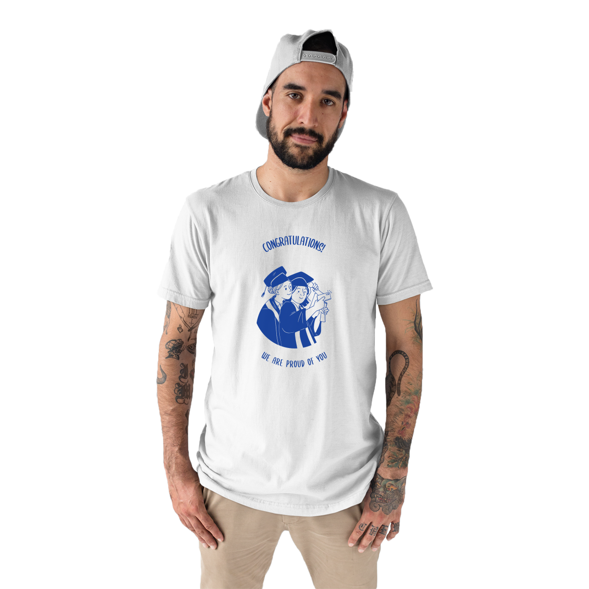 Happy Graduation Day Men's T-shirt | White