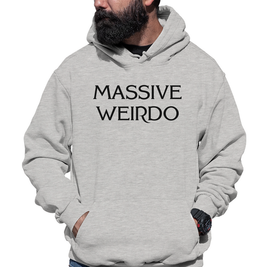 Massive Weirdo Unisex Hoodie | Gray