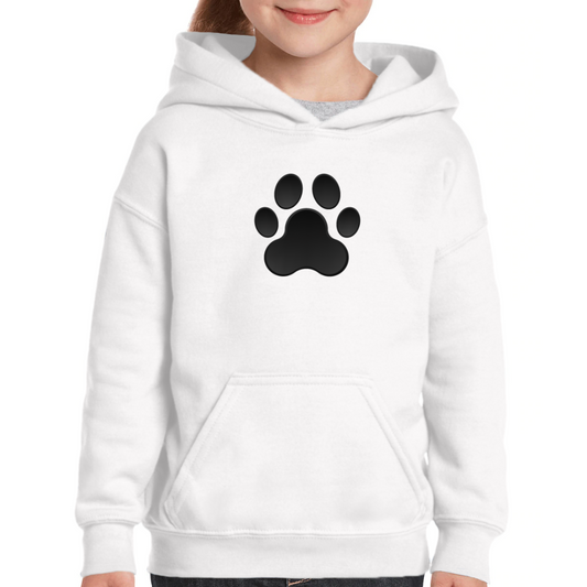 Paw Kids Hoodie | White