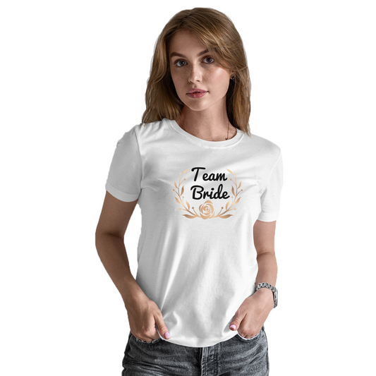 Chic Team Bride Women's T-shirt | White