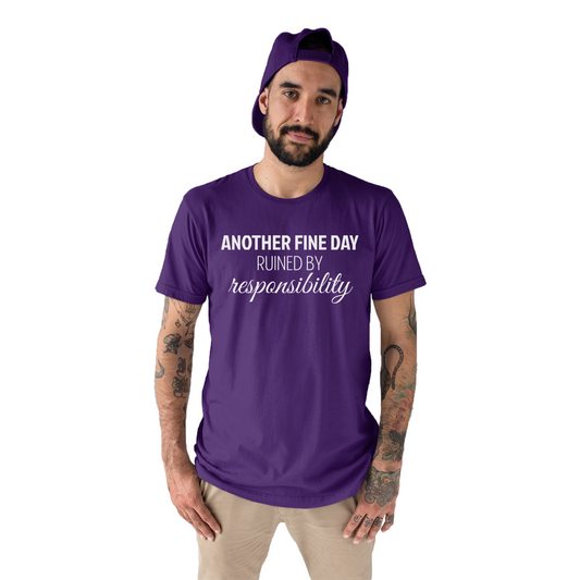 Another Fine Day Men's T-shirt | Purple