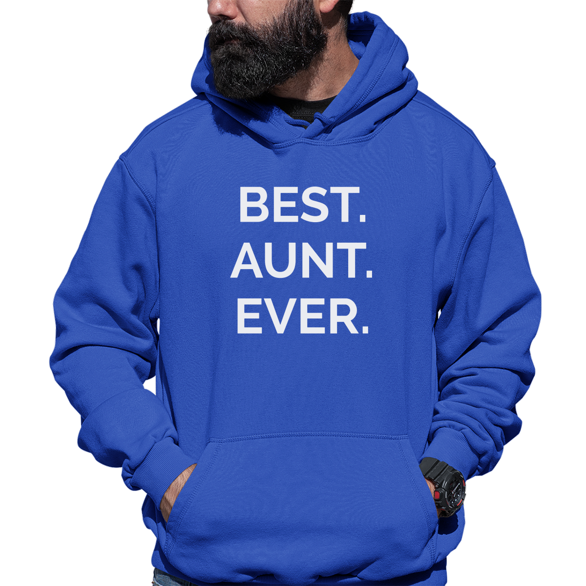Best Aunt Ever Unisex Hoodie | Blue