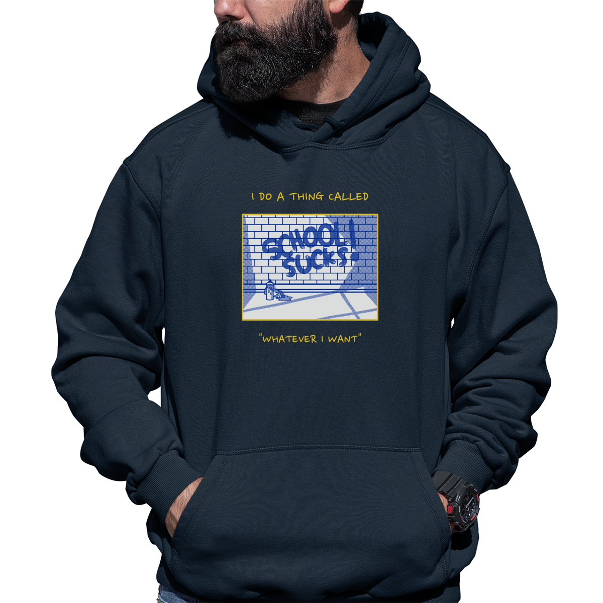 I Do A Thing Called Whatever I Want Unisex Hoodie | Navy