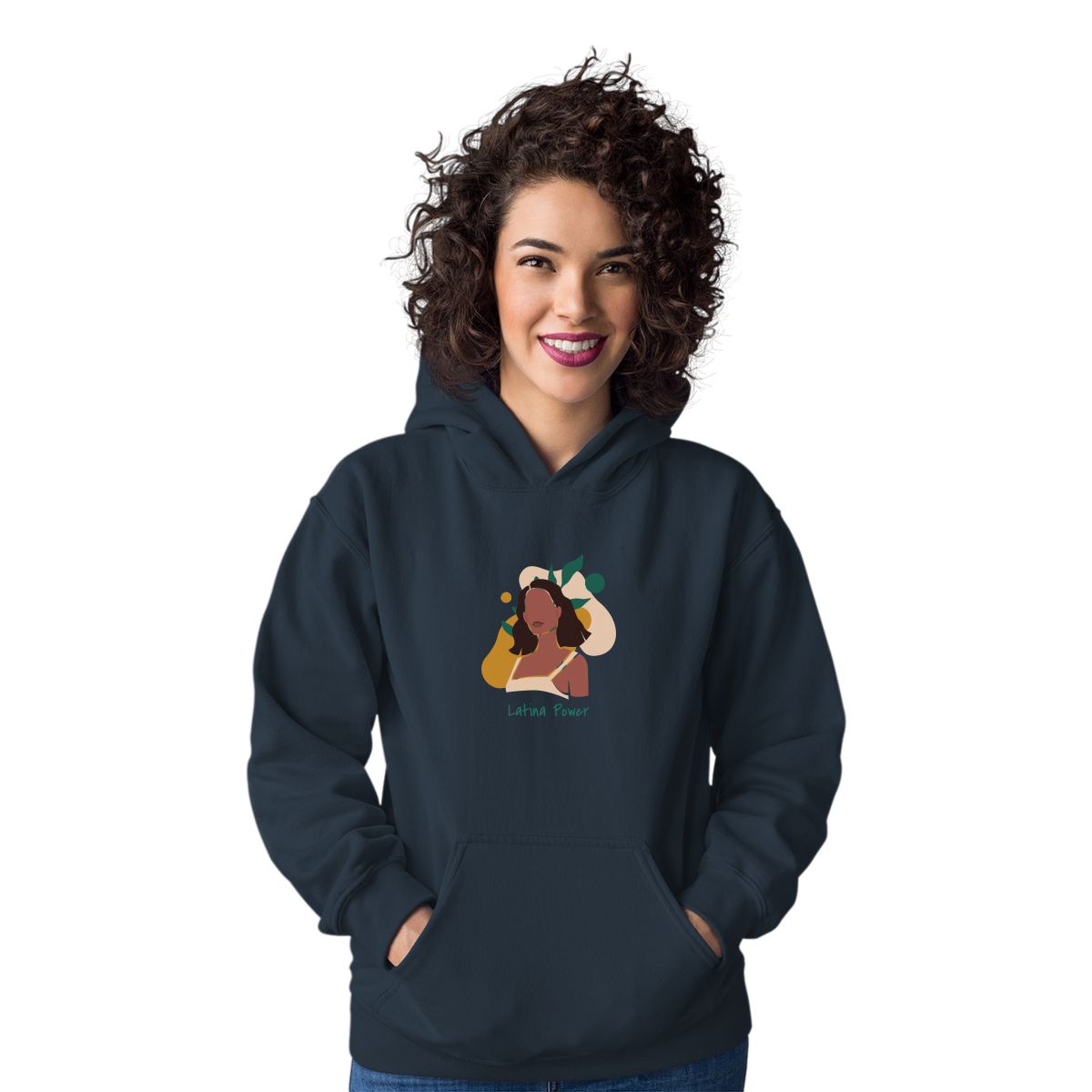 Latina Power Unisex Hoodie | Navy