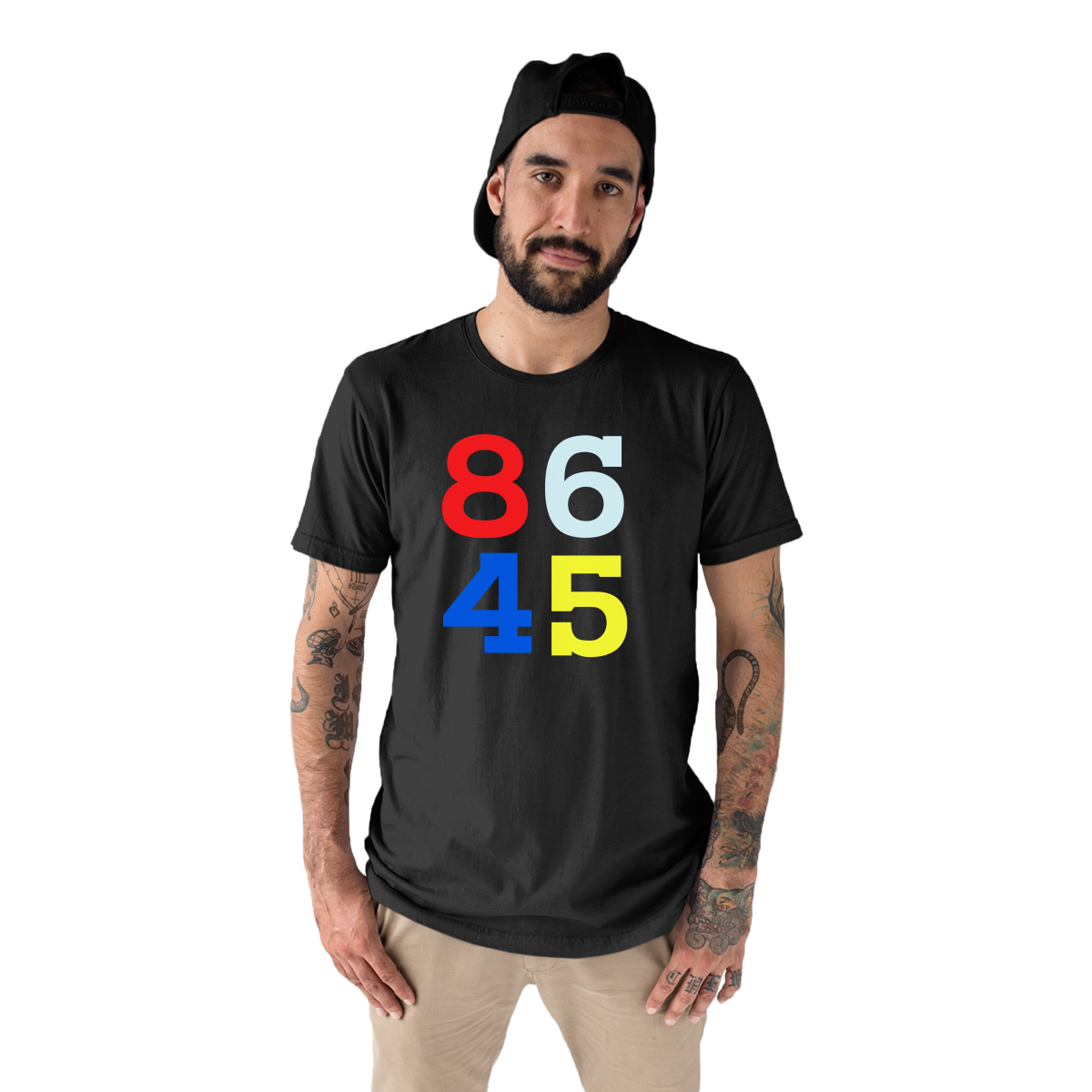8645 Men's T-shirt | Black