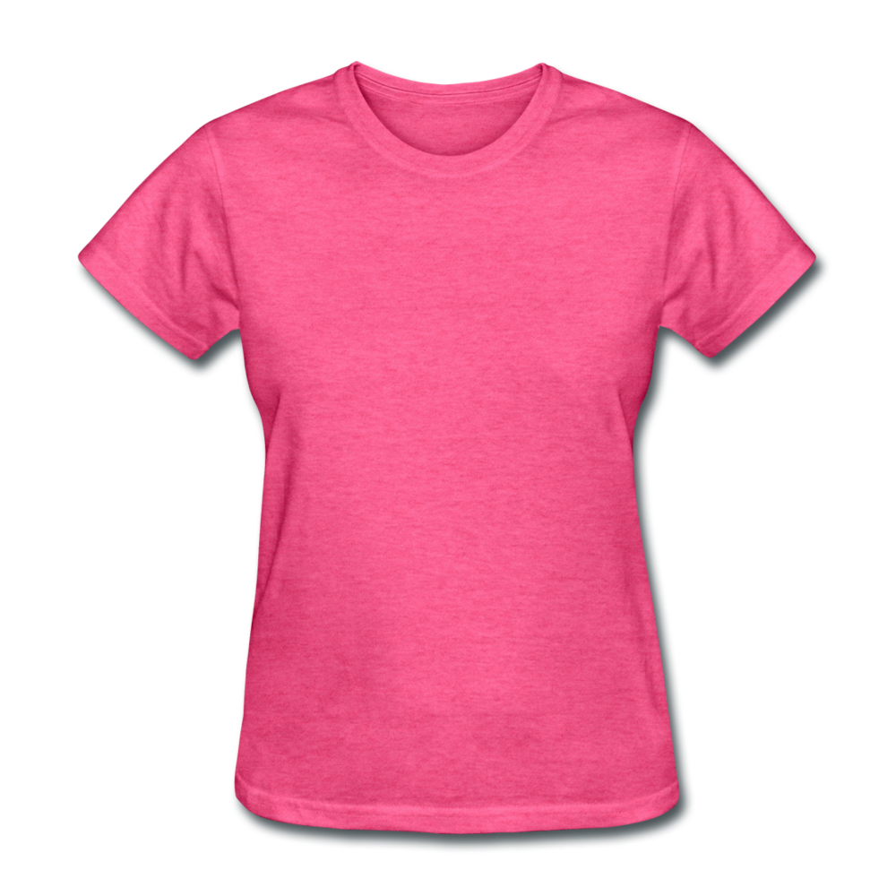 Women's Crewneck T-Shirt - heather pink