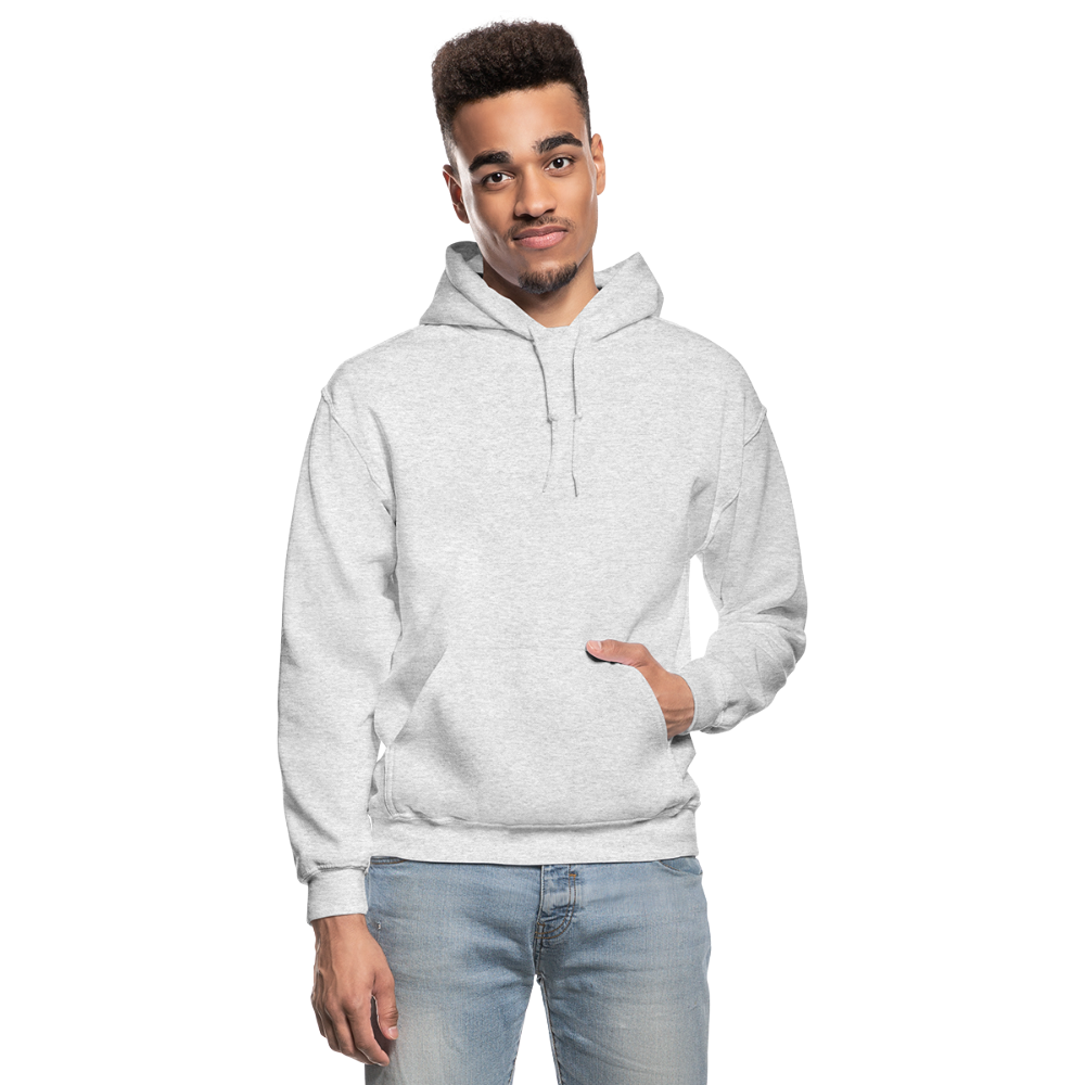 Mens Heavy Blend Adult Hoodie - light heather gray