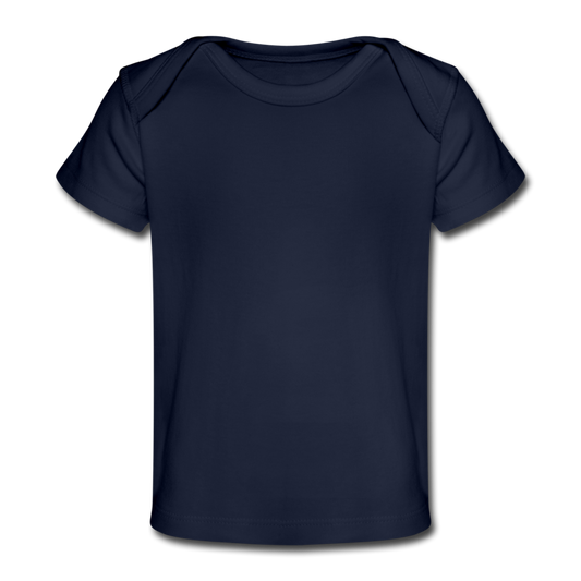 Organic Baby T-Shirt - dark navy