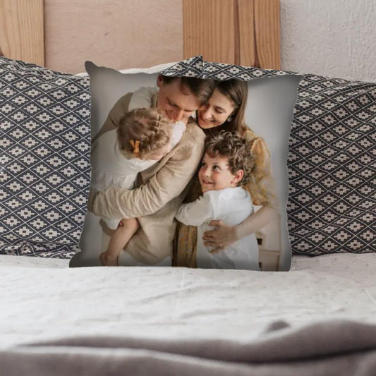 Personalized Family Photo pillow