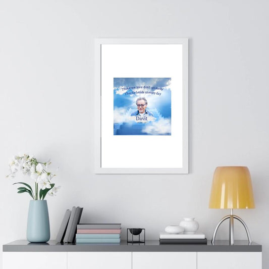 Grandpa Personalized Framed Poster - Upload Photo 
 And Change Text