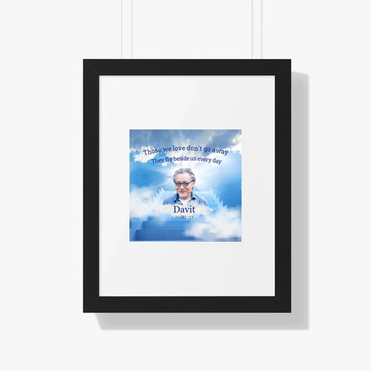 Grandpa Personalized Framed Poster - Upload Photo 
 And Change Text