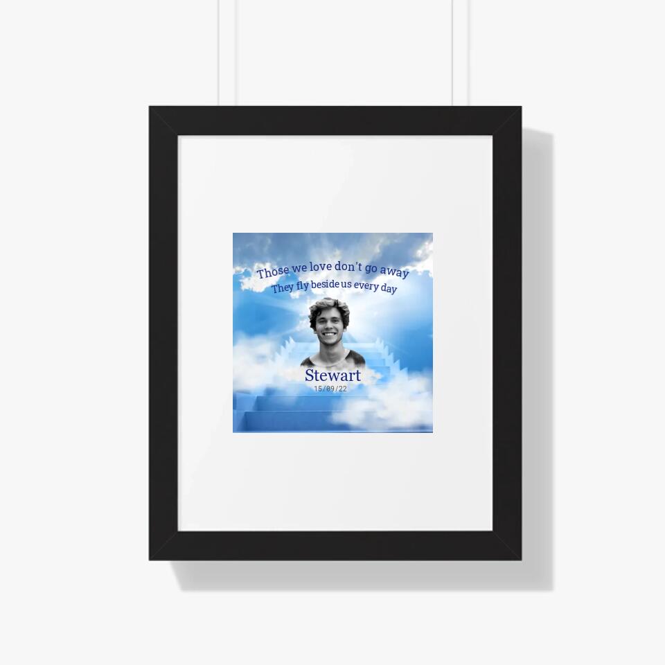 Brother Personalized Framed Poster - Upload Photo 
 And Change Text