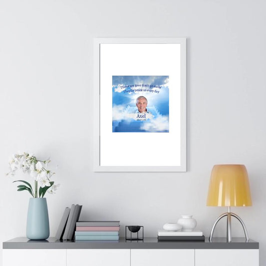 Dad Personalized Framed Poster - Upload Photo 
 And Change Text