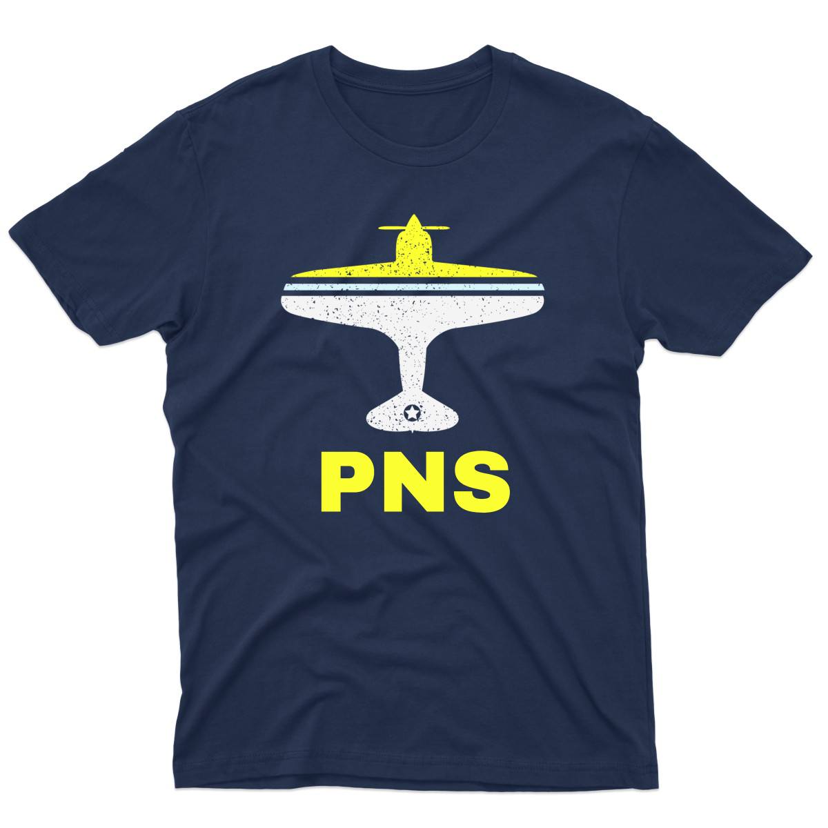 Fly Pensacola PNS Airport Men's T-shirt | Navy
