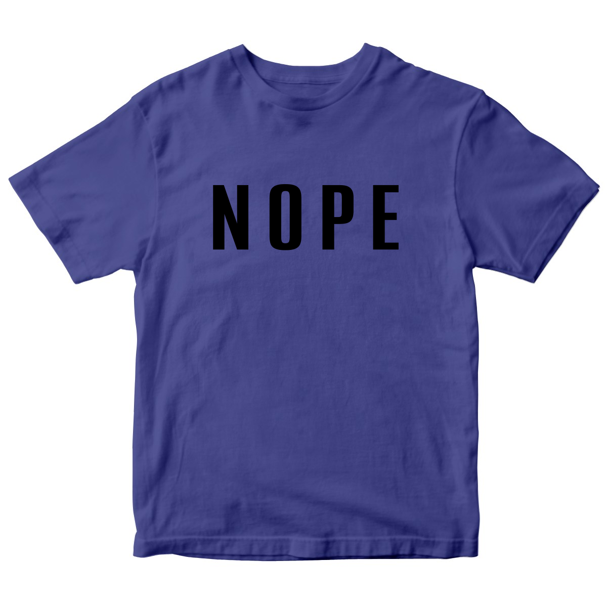 Nope Kids T-shirt | Blue