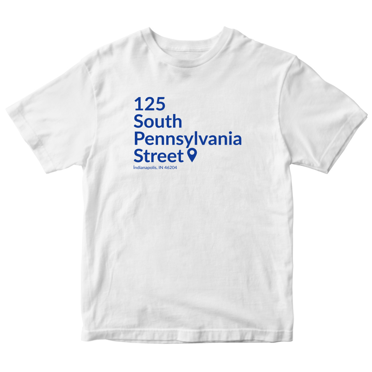 Indiana Basketball Stadium  Kids T-shirt | White