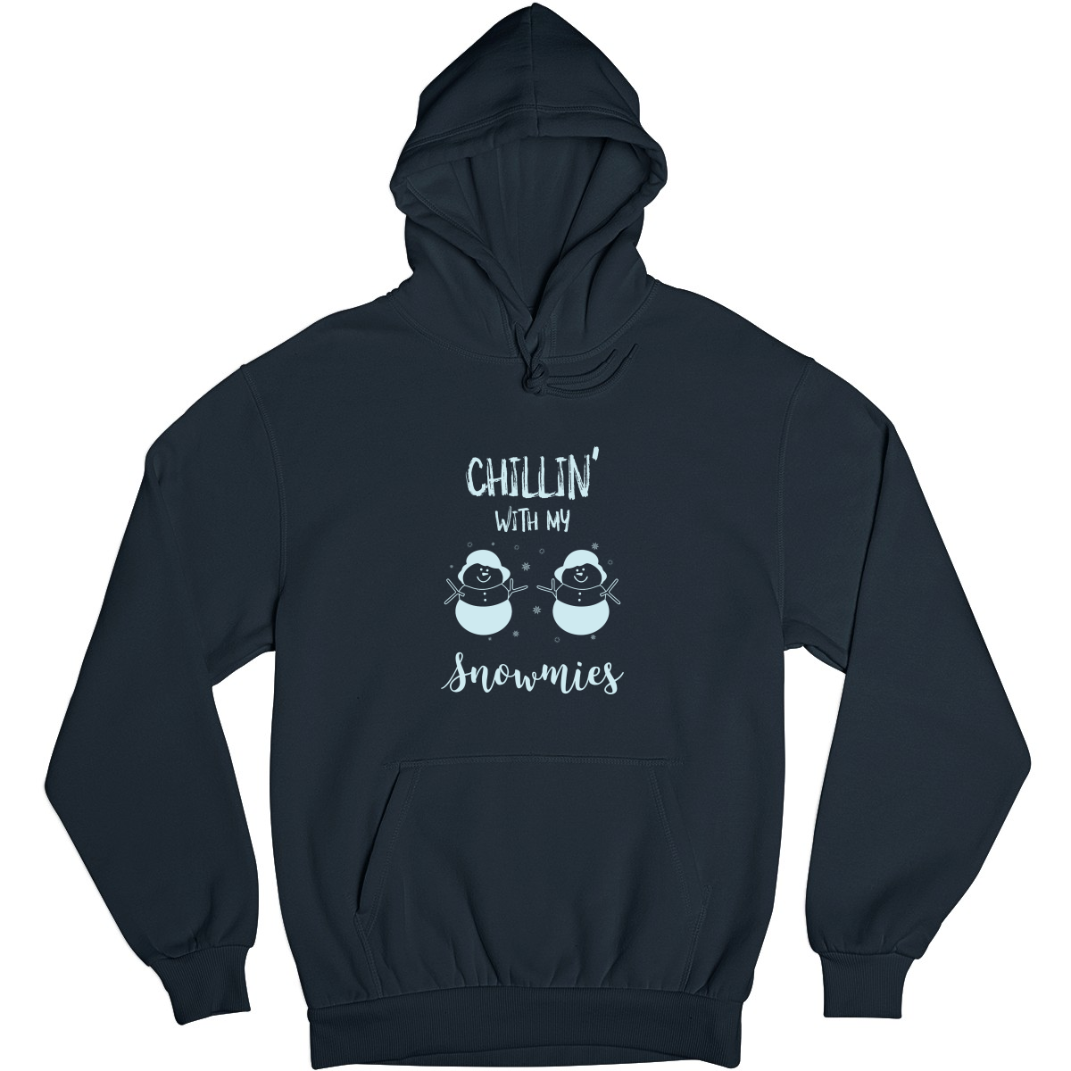Chillin' With My Snowmies Unisex Hoodie | Navy