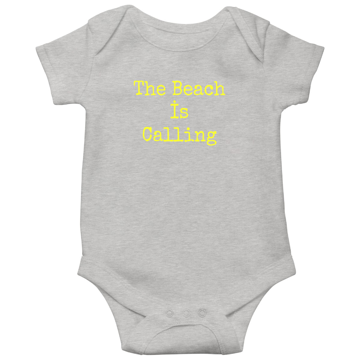 Beach Baby Bodysuits | Gray