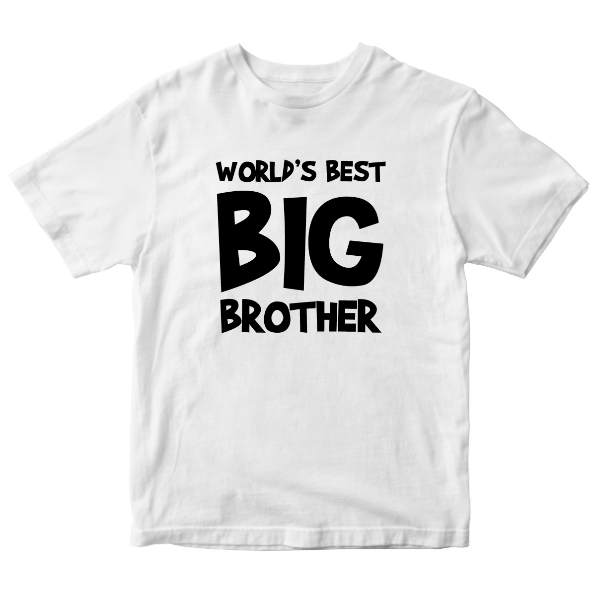 World's Best Big Brother Kids T-shirt | White