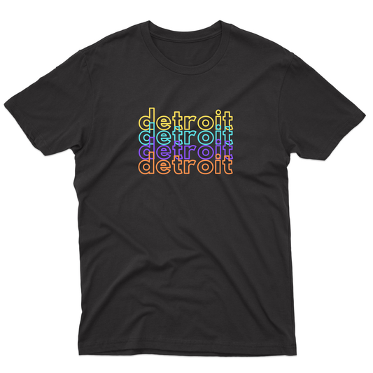 Detroit Men's T-shirt | Black