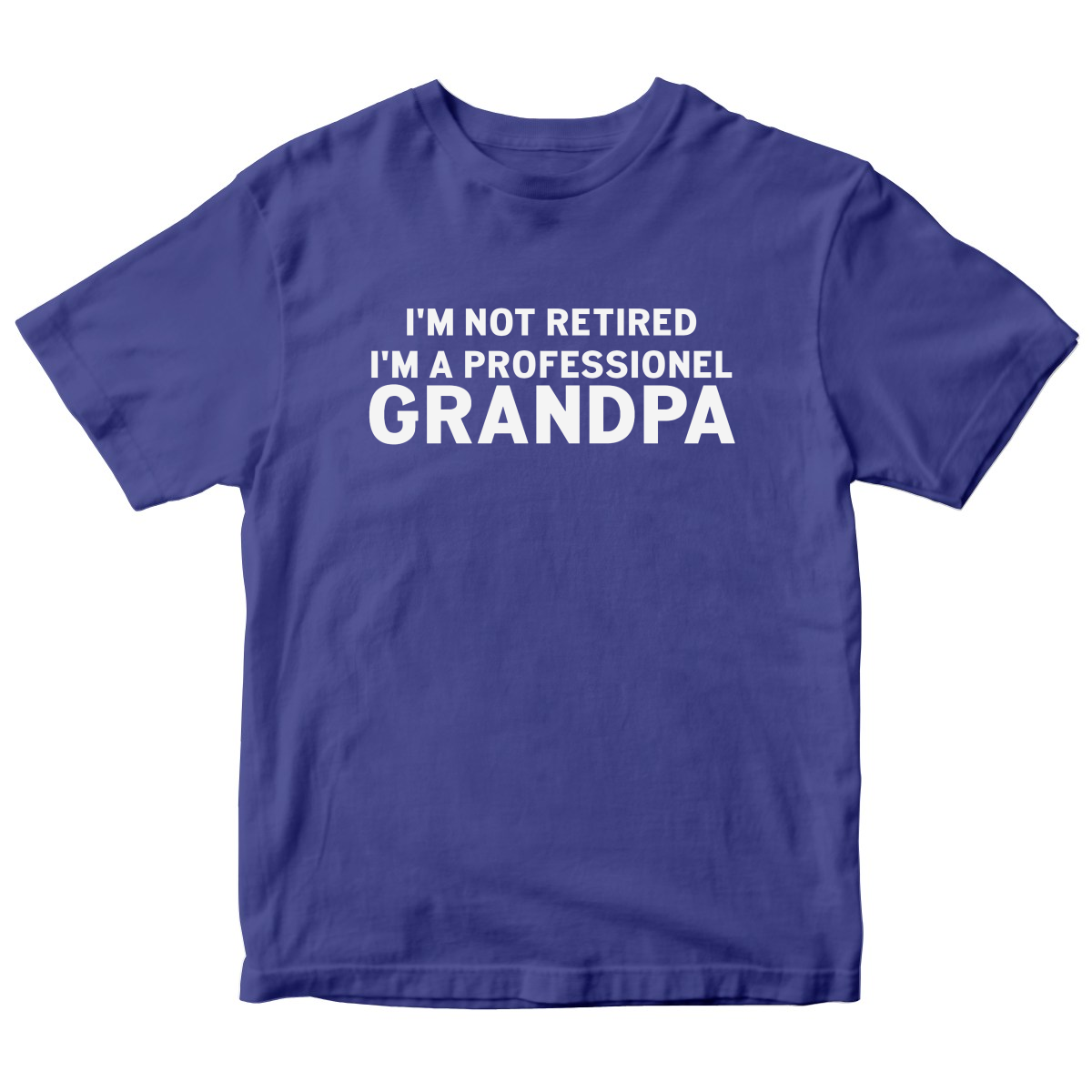  I'm A Professional Grandpa  Toddler T-shirt | Blue