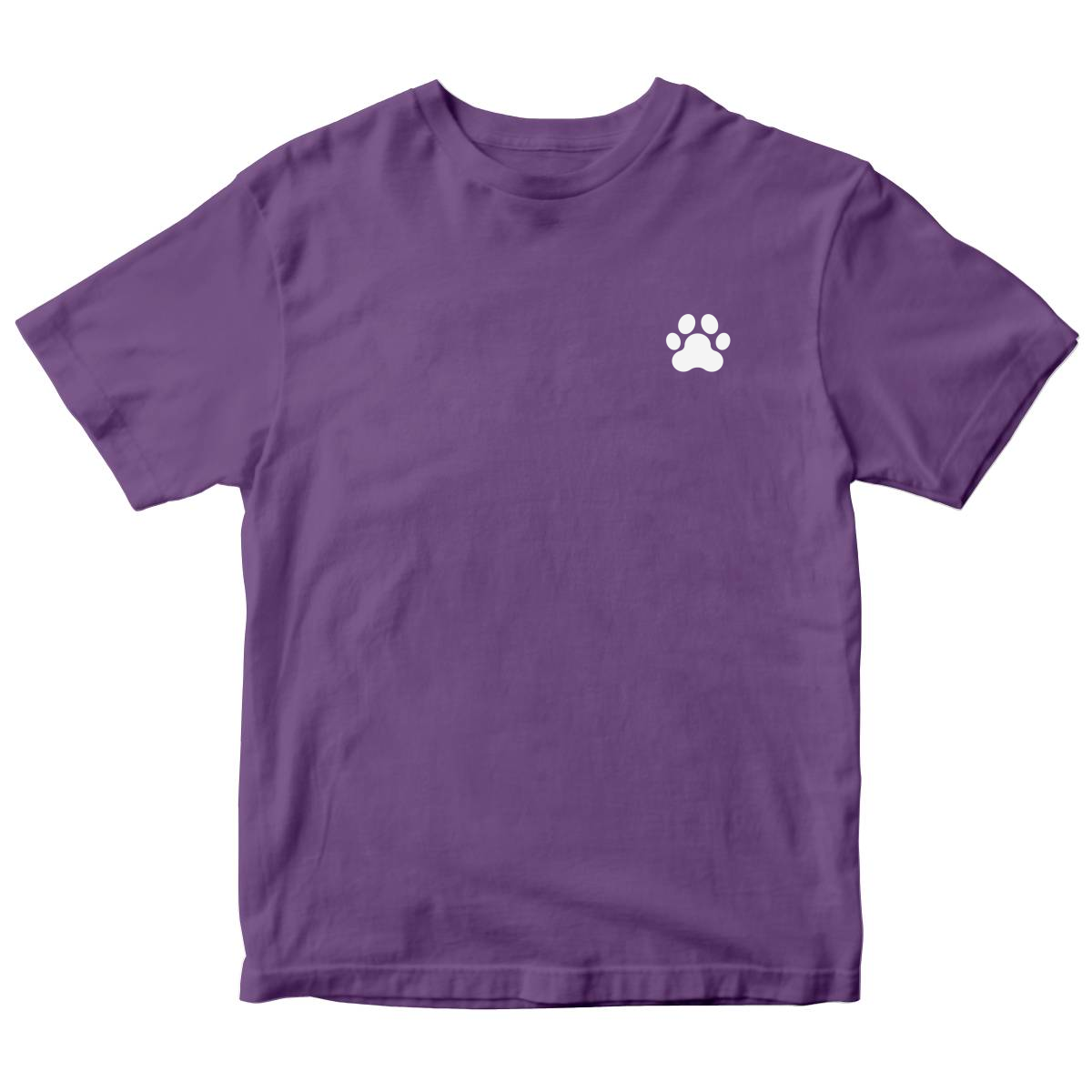 Paw Kids T-shirt | Purple
