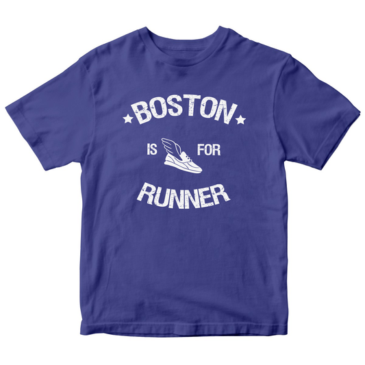 Boston Is For Runners Kids T-shirt