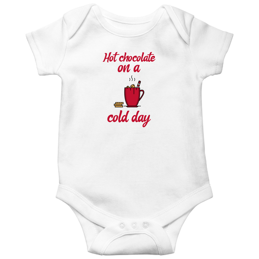 Hot Chocolate on a Cold Day Baby Bodysuits