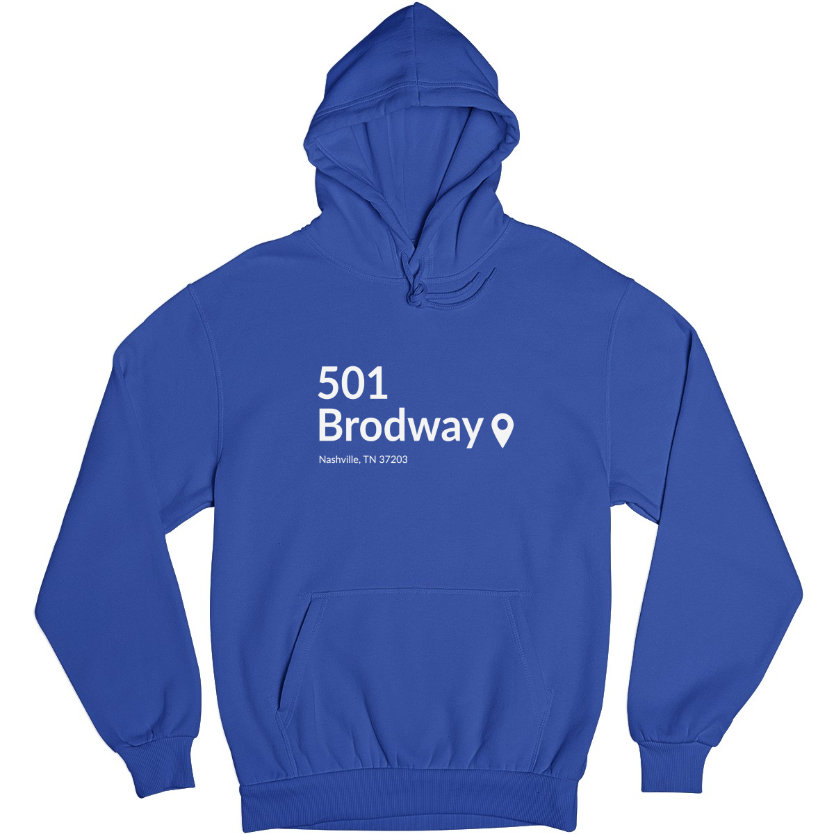 Nashville Hockey Stadium Unisex Hoodie | Blue