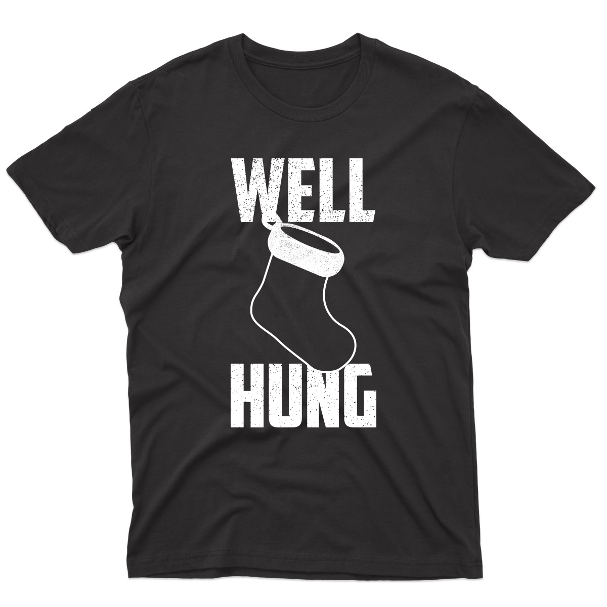 Well Hung Men's T-shirt | Black
