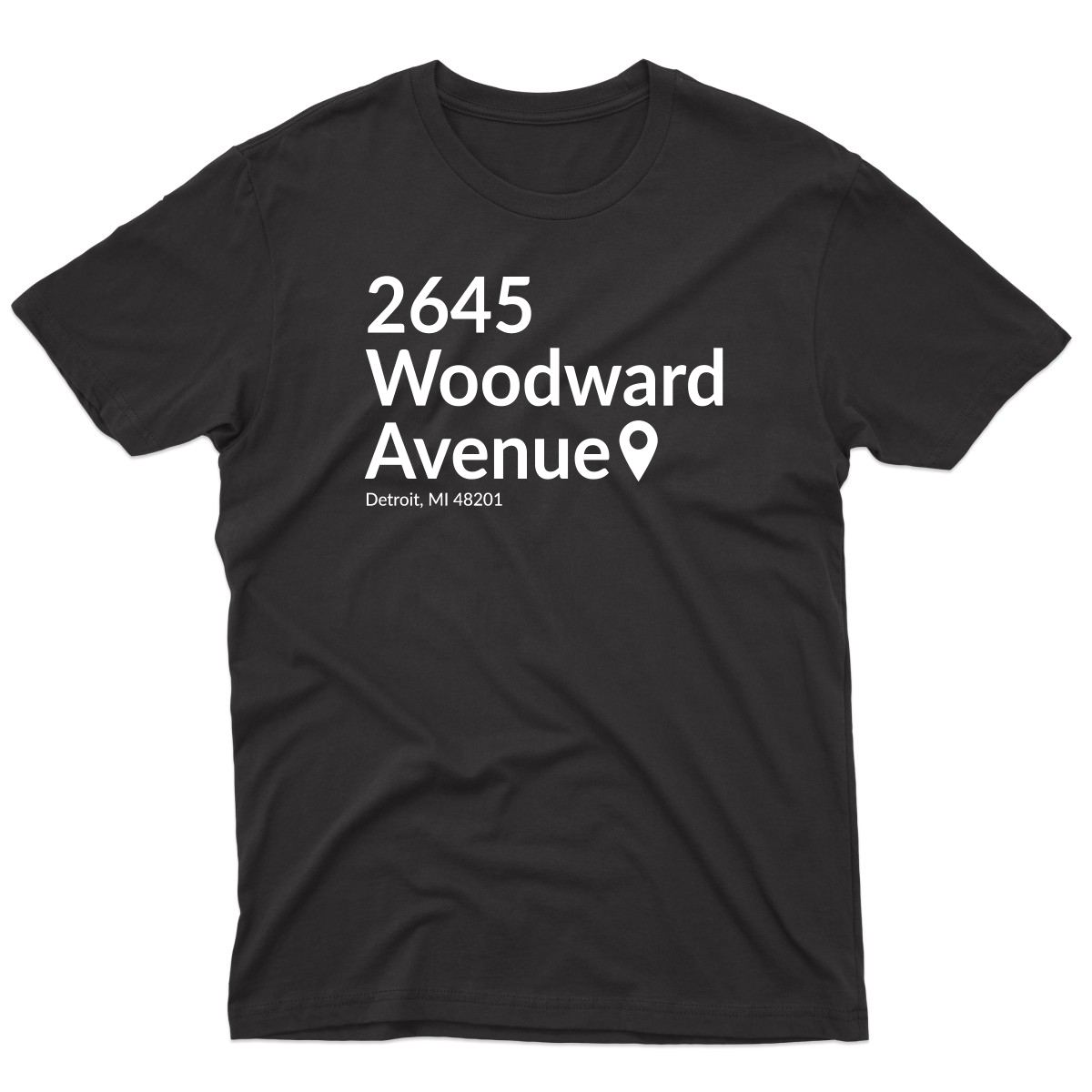 Detroit Hockey Stadium Men's T-shirt | Black