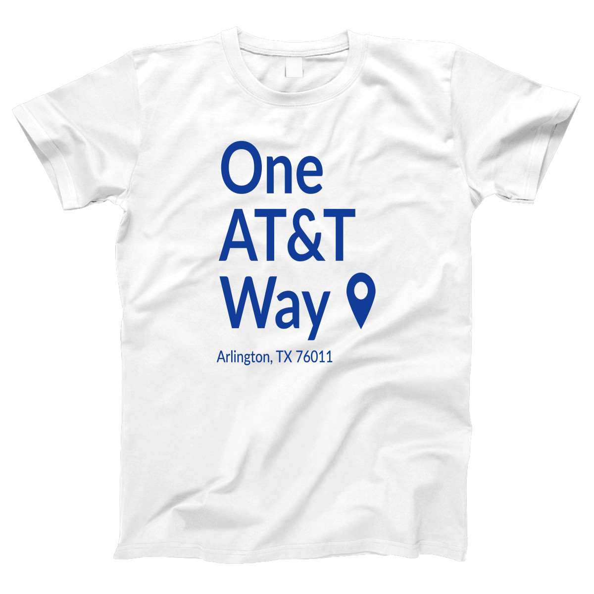 Dallas Football Stadium  Women's T-shirt | White