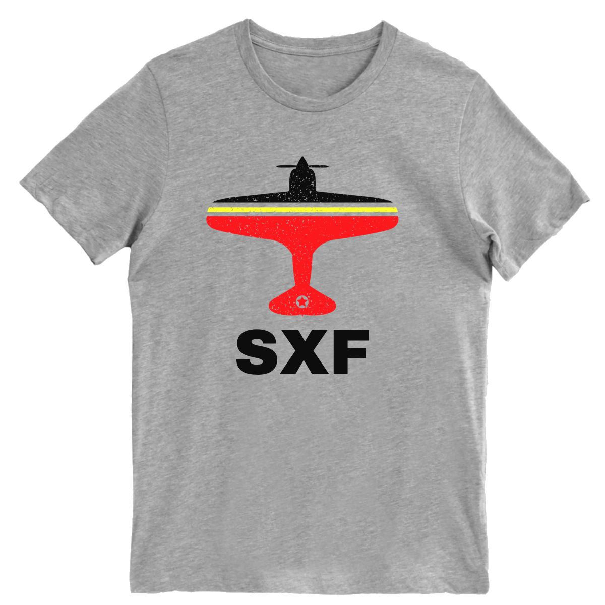 Fly Berlin SXF Airport Men's T-shirt | Gray