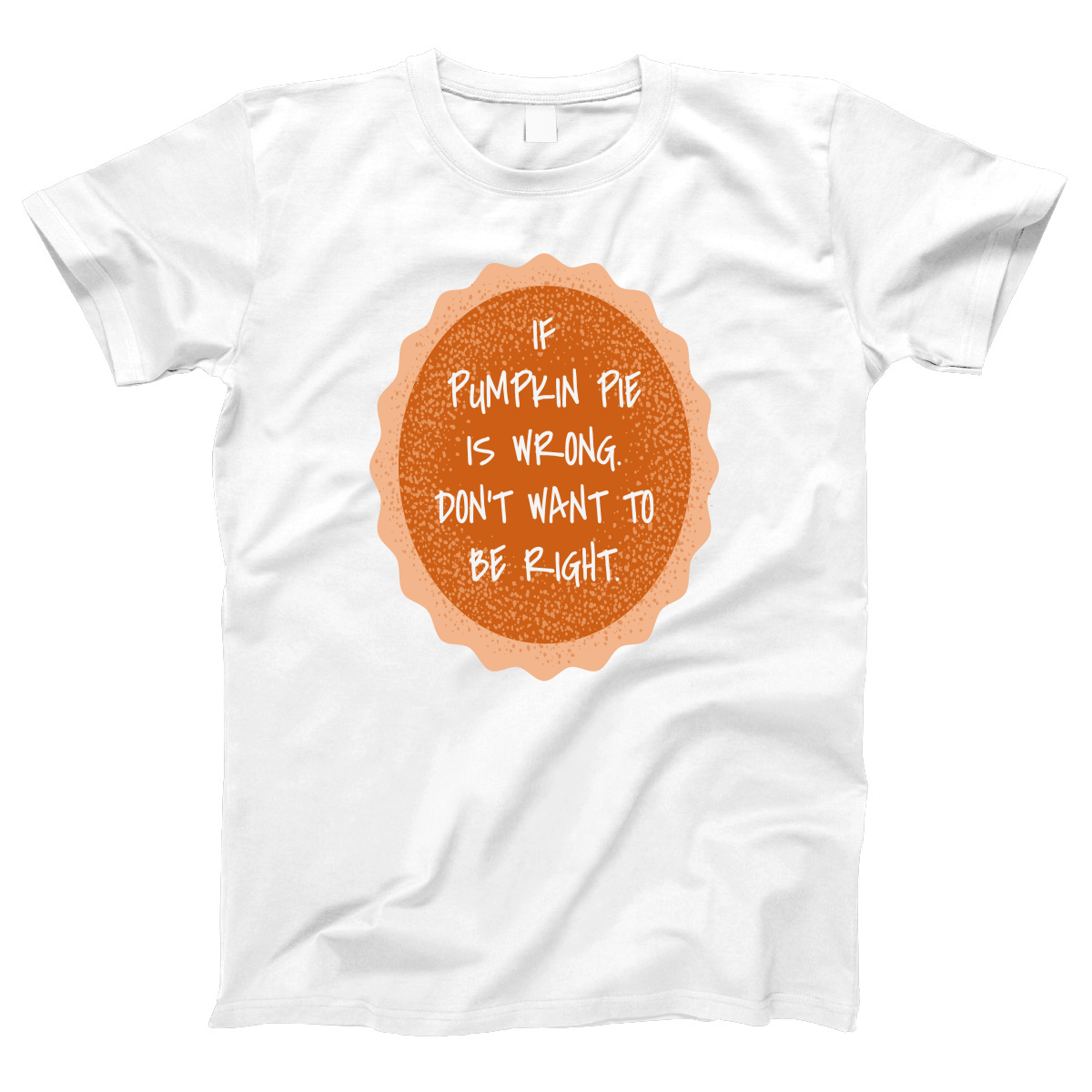 Pumpkin Pie Women's T-shirt | White