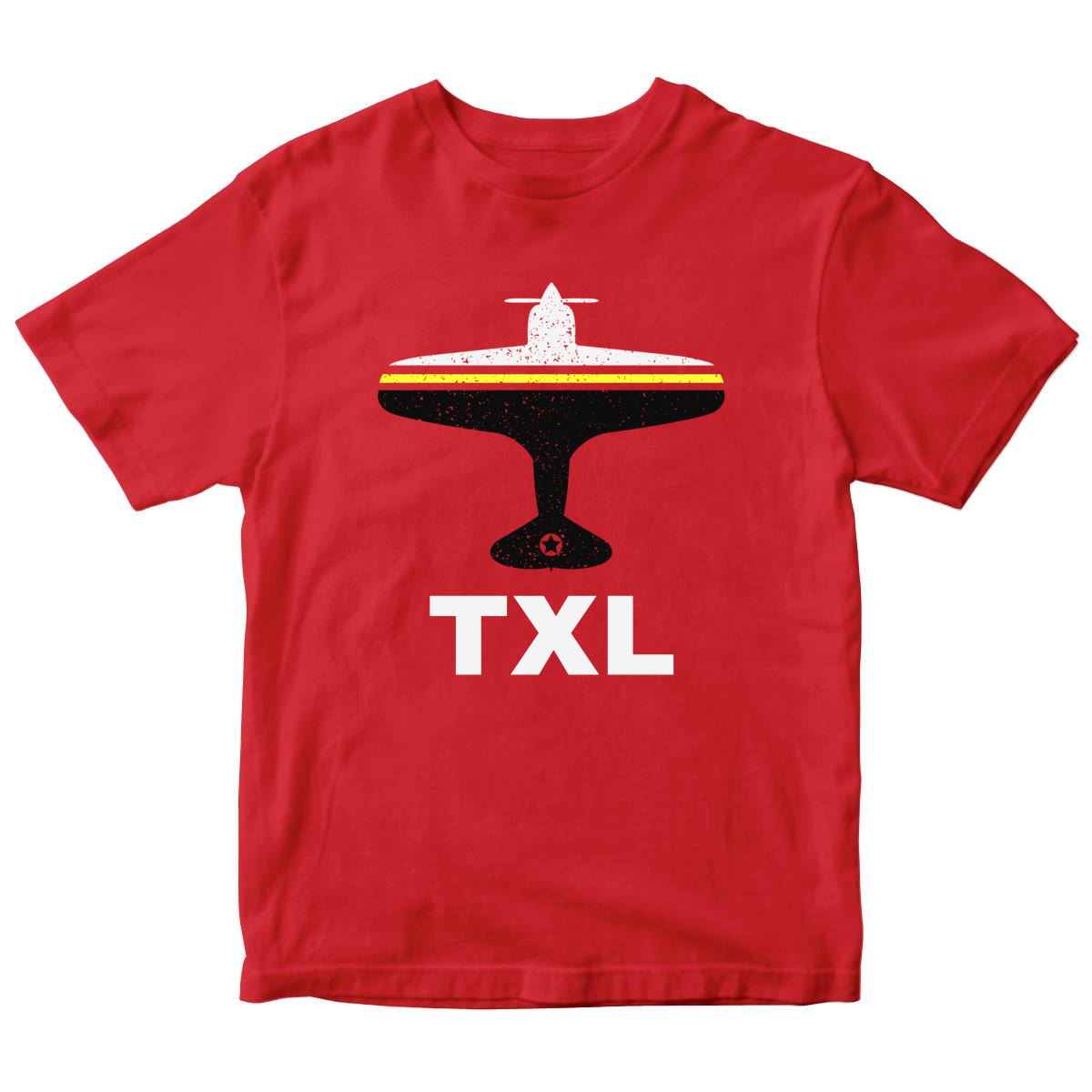 Fly Berlin TXL Airport  Kids T-shirt | Red