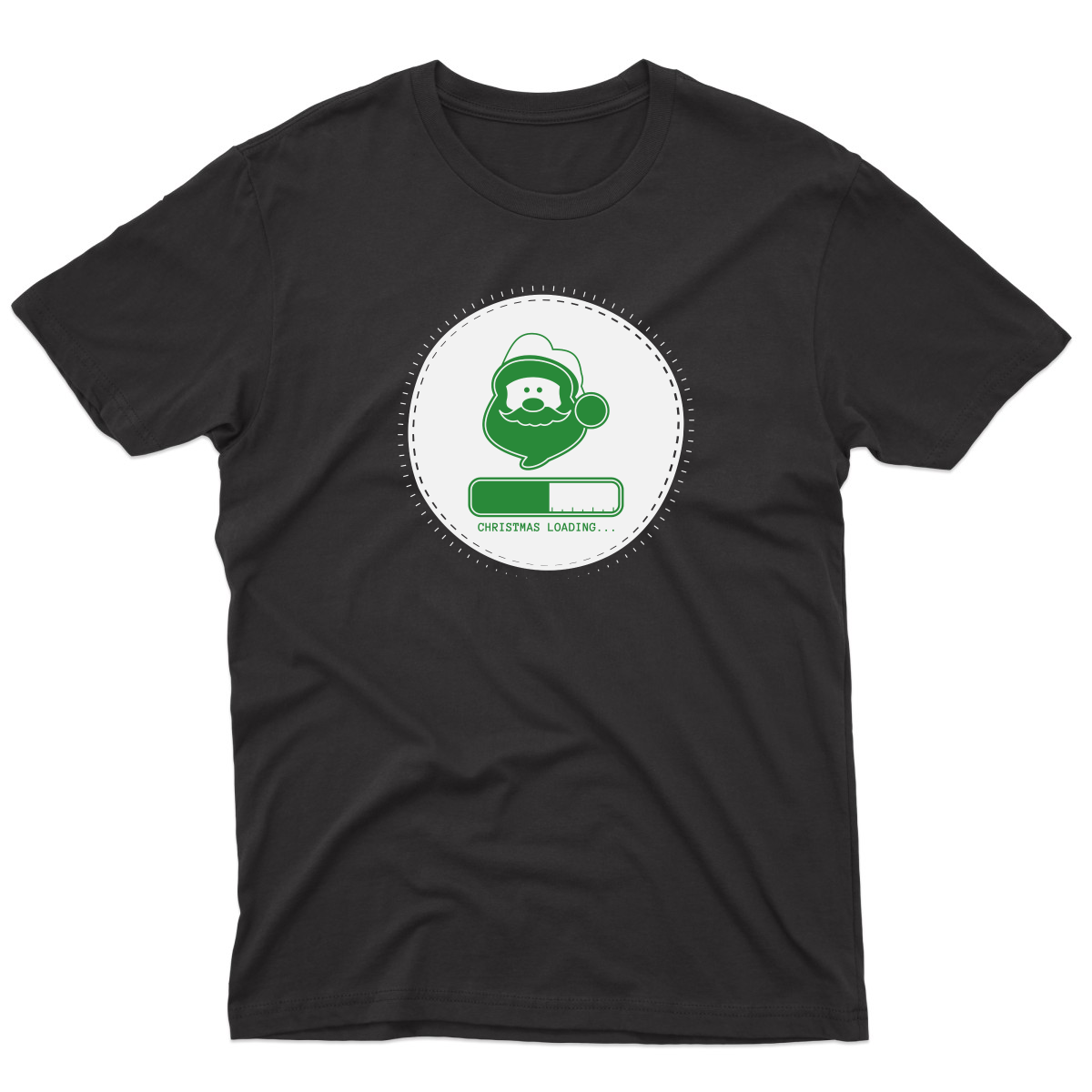 Christmas Loading Men's T-shirt | Black