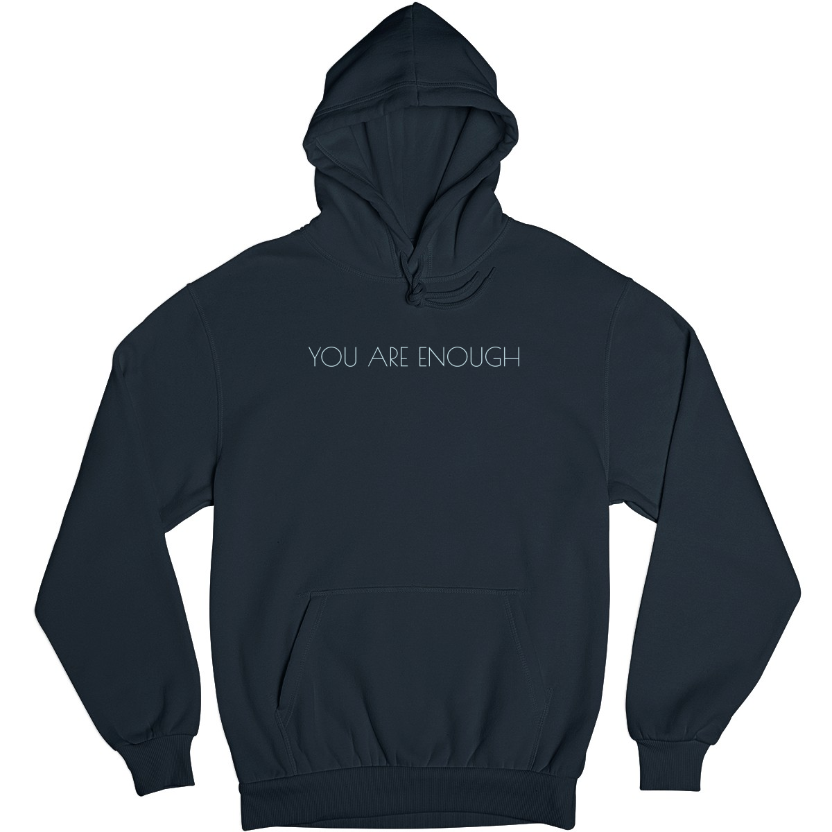 You are enough Unisex Hoodie | Navy