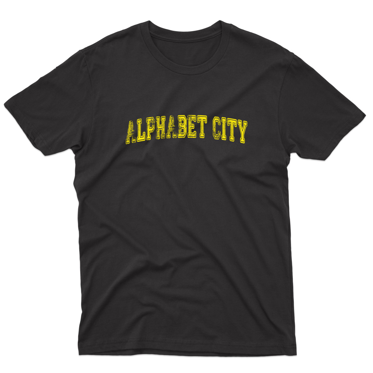 Alphabet City Represent Men's T-shirt | Black