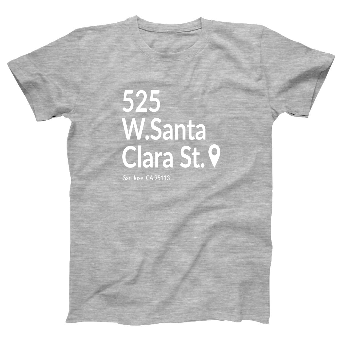 San Jose Hockey Stadium Women's T-shirt | Gray