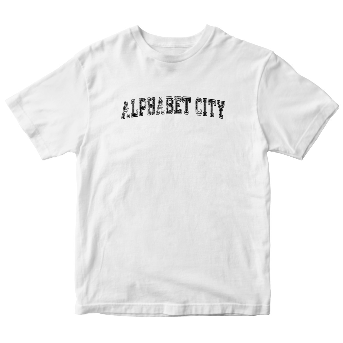 Alphabet City Represent Toddler T-shirt | White