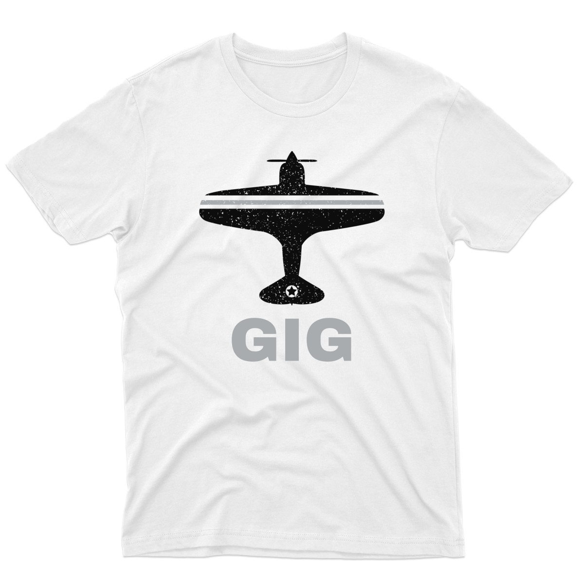 Fly Rio de Janerio GIG Airport Men's T-shirt | White
