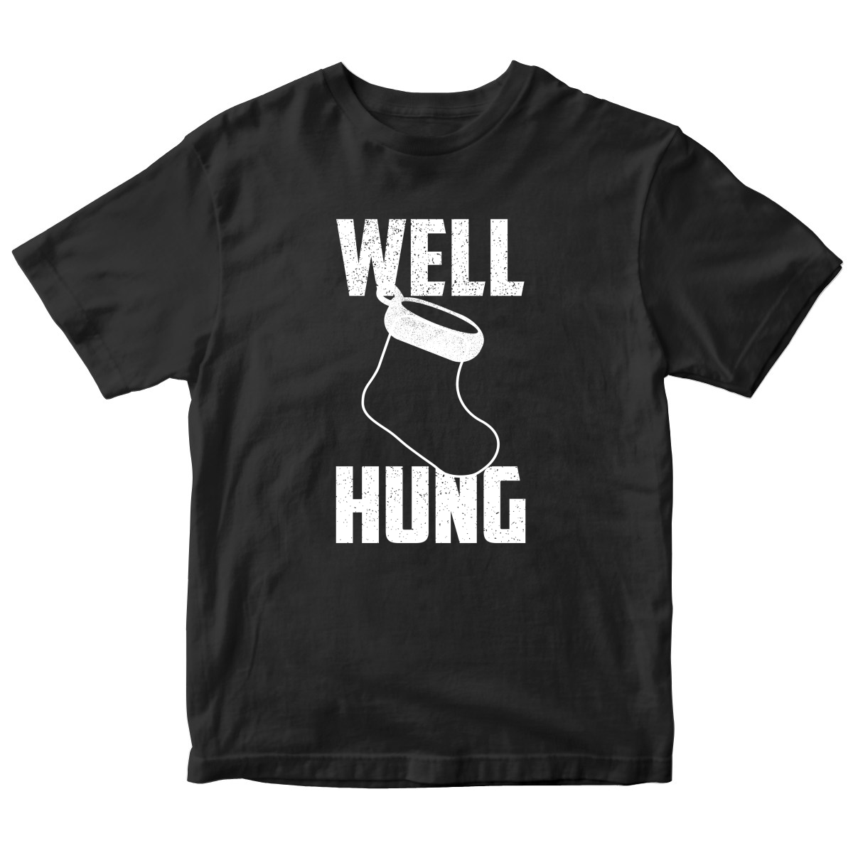 Well Hung Kids T-shirt | Black