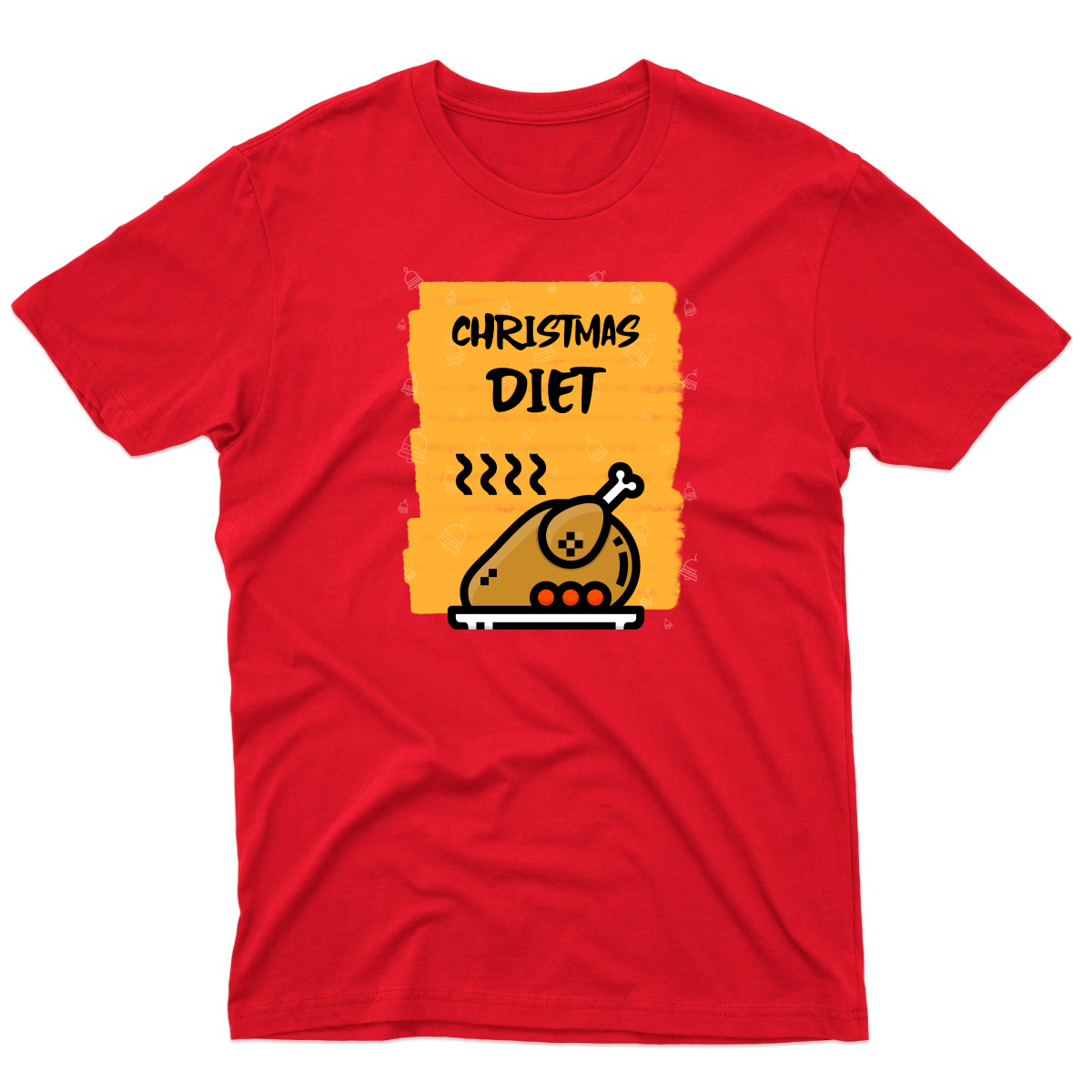 Christmas Diet Men's T-shirt | Red