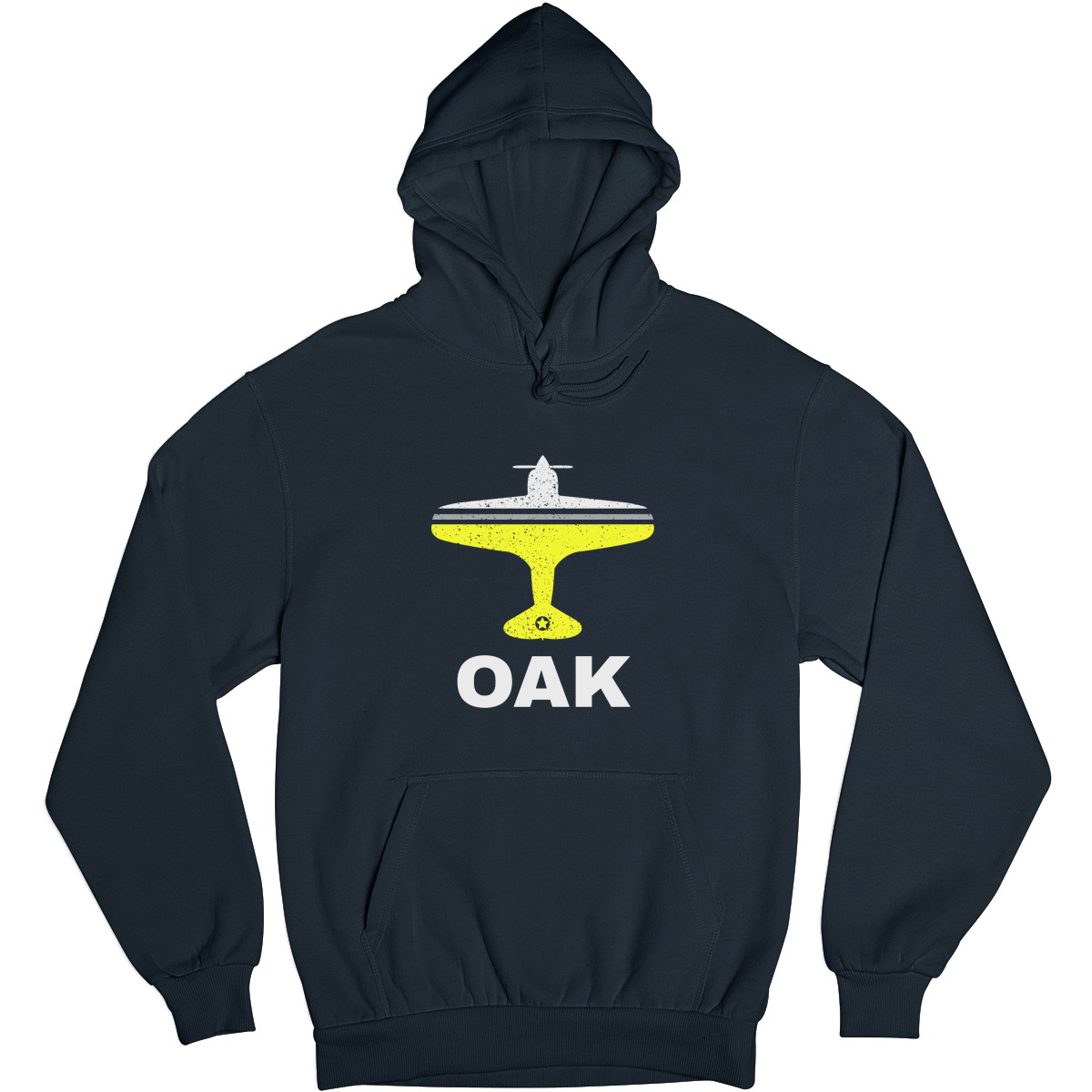 Fly Oakland OAK Airport Unisex Hoodie | Navy